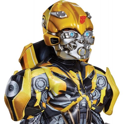  할로윈 용품Disguise Bumblebee Movie Prestige Costume, Yellow, Medium (7-8)