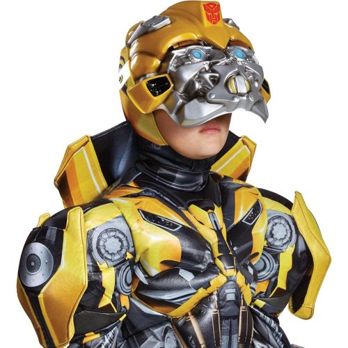  할로윈 용품Disguise Bumblebee Movie Prestige Costume, Yellow, Medium (7-8)