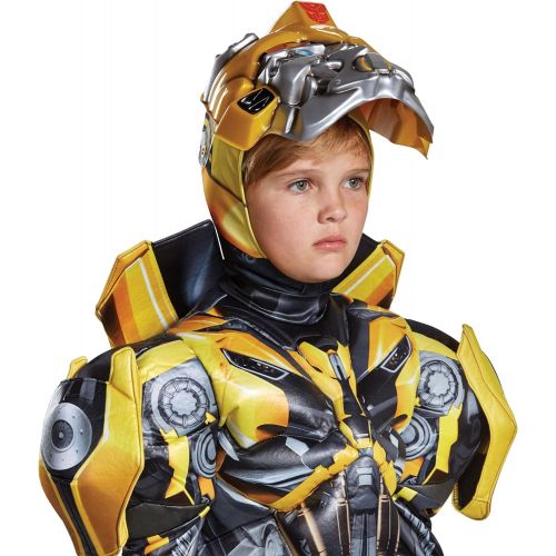  할로윈 용품Disguise Bumblebee Movie Prestige Costume, Yellow, Medium (7-8)