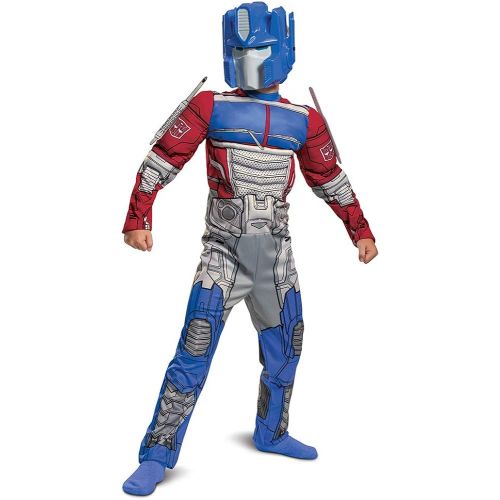  할로윈 용품Disguise Transformers Muscle Optimus Prime Costume for Kids