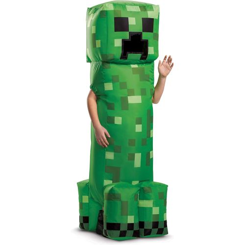  할로윈 용품Disguise Minecraft Child Creeper Inflatable Costume