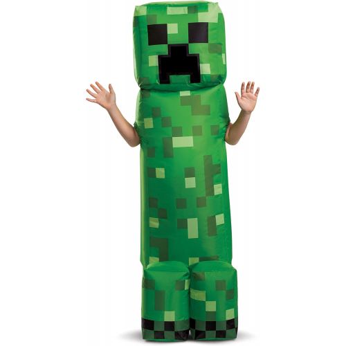  할로윈 용품Disguise Minecraft Child Creeper Inflatable Costume