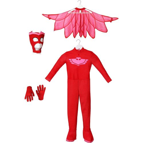  할로윈 용품Disguise Deluxe PJ Masks Owlette Costume 3T/4T