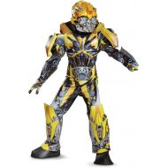 Disguise Bumblebee Movie Prestige Costume, Yellow, Medium (7-8)
