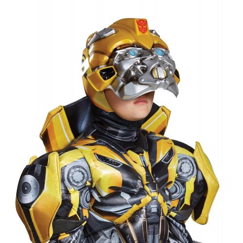  Disguise Bumblebee Movie Prestige Costume, Yellow, Medium (7-8)
