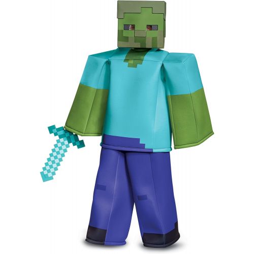  Disguise Minecraft Prestige Zombie Costume for Kids