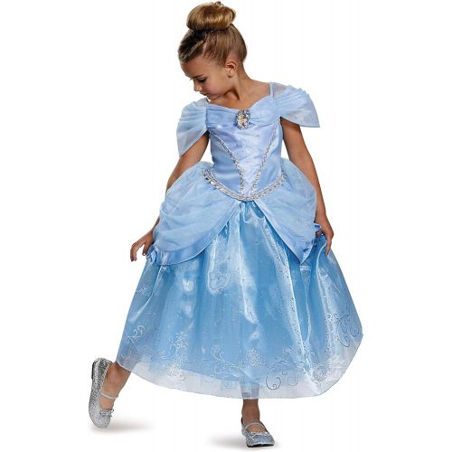  Disguise Prestige Disney Princess Cinderella Costume, X-Small3T-4T