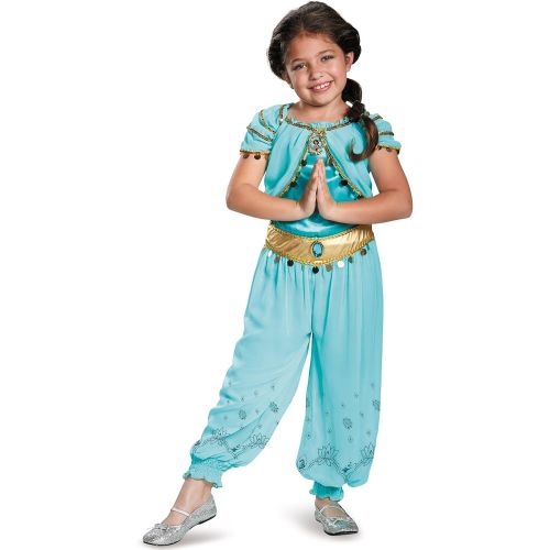  Disguise Jasmine Prestige Disney Princess Aladdin Costume, Small4-6X