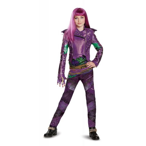  Disguise Mal Prestige Descendants 2 Costume, Purple, Small (4-6X)
