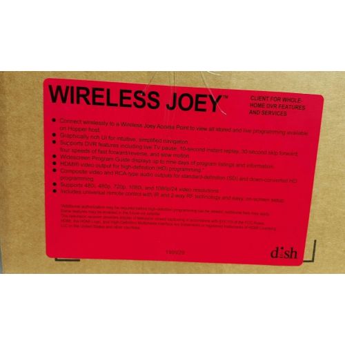  Dish Network DISH Network Wireless Joey Whole- Home DVR Client