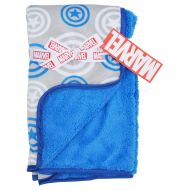 Disney,bassket.com Marvel Captain America Super Soft Fleece | 30 x 30 | Baby/Infant/Kids Boys Blanket