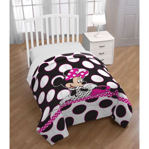 디즈니 Disney Minnie Mouse Reversible Comforter