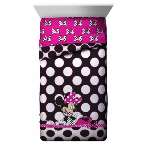 디즈니 Disney Minnie Mouse Reversible Comforter