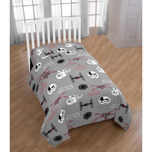 디즈니 Disney Lucas Star Wars Episode 8 The Last Jedi Twin Sheet Set, Kids Bedding