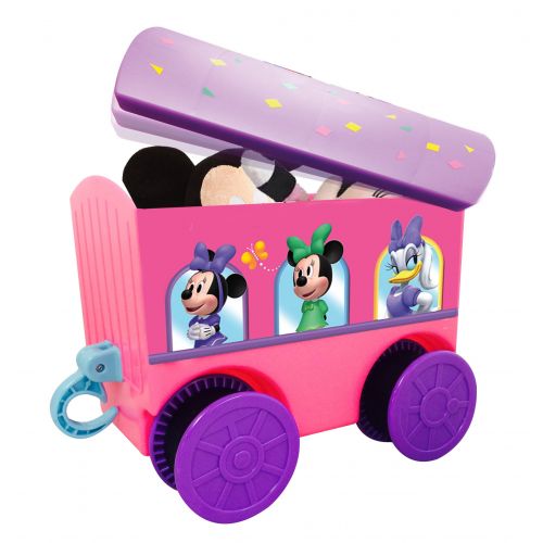 디즈니 Disney Minnie Mouse Battery Powered Train with Caboose and Tracks