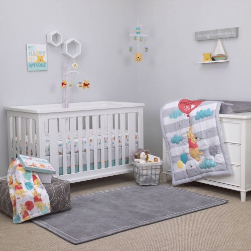 디즈니 Disney Pooh Best Friends 4 Piece Crib Set