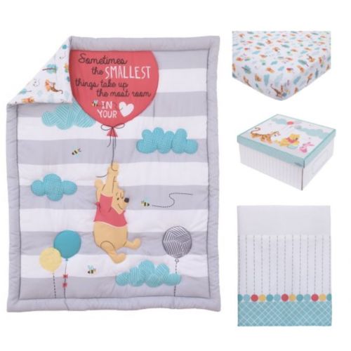 디즈니 Disney Pooh Best Friends 4 Piece Crib Set