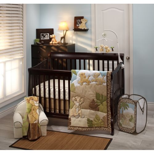 디즈니 Disney Lion King Urban Jungle Piece Crib Bedding Set