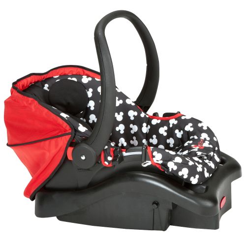 디즈니 Disney Baby Light n Comfy 22 Luxe Infant Car Seat, Mickey Silhouette