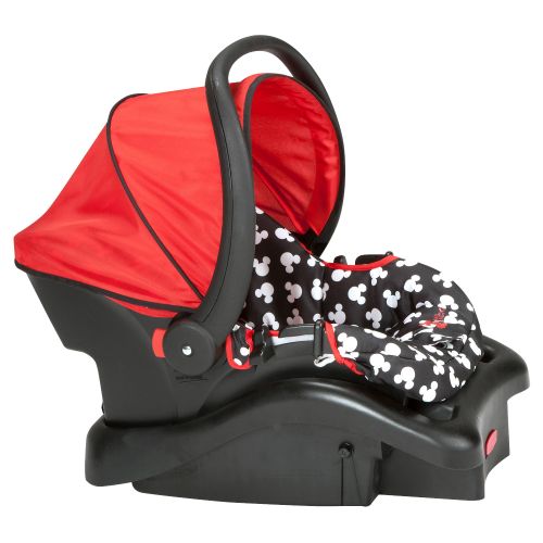 디즈니 Disney Baby Light n Comfy 22 Luxe Infant Car Seat, Mickey Silhouette