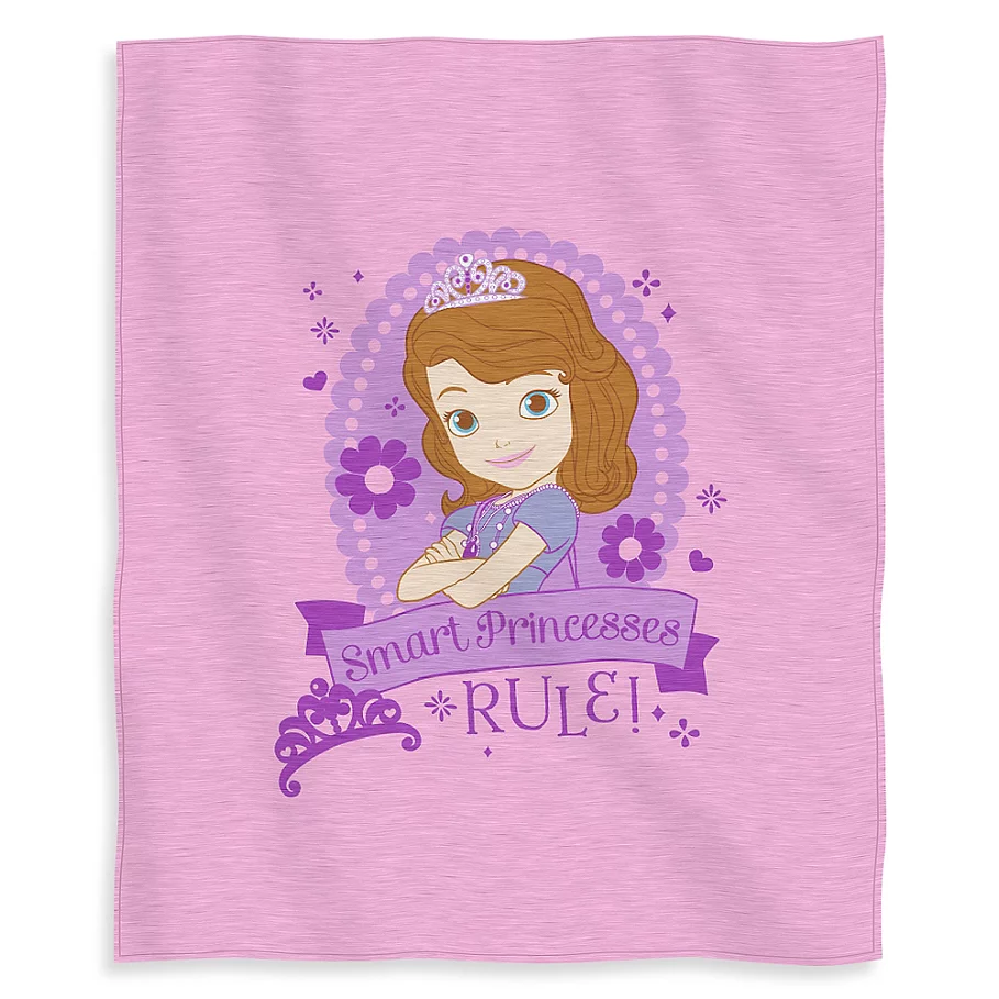 Disney Sofia Princess in Training Sweatshirt Throw