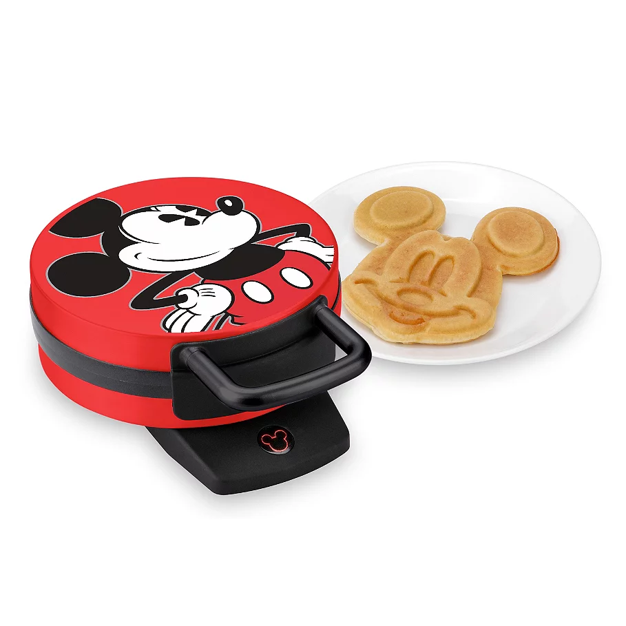 디즈니 Disney Classic Mickey Mouse Waffle Maker in Red