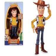 Store Official Woody Interactive Talking Action Figure from Toy Story 4, 15 Inches, Features 10+ English Phrases, Interacts with Other Figures, Removable Hat, Ages 3+