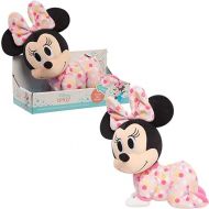 Disney Baby Musical Crawling Pals Plush Minnie Mouse, Stuffed Animal, Officially Licensed Kids Toys for Ages 09 Month by Just Play