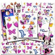 Disney Minnie Mouse Tattoos Party Favors Bundle ~ 72 Perforated Individual 2