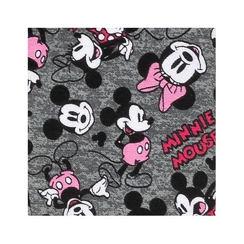 디즈니 Disney Minnie Mouse Mickey Mouse Pullover Fleece Hoodie and Leggings Outfit Set Infant to Big Kid Sizes (12 Months - 14-16)