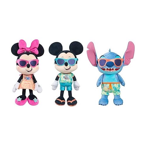 디즈니 Disney Street Beach Large Plush Minnie Mouse, 19-Inch Stuffed Animal, Officially Licensed Kids Toys for Ages 2 Up, Amazon Exclusive