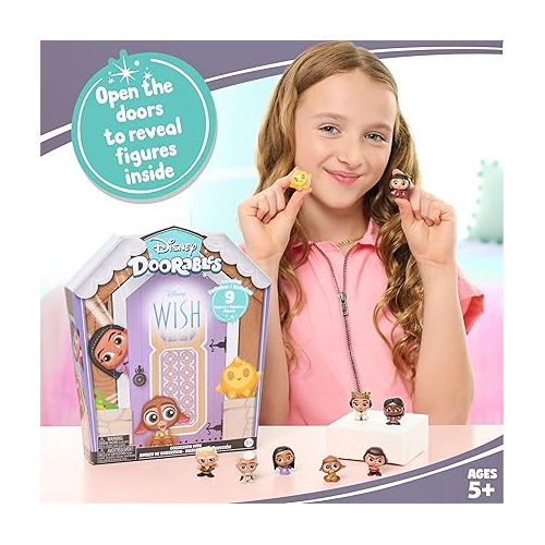 디즈니 Just Play Disney Doorables NEW Wish Collector Peek, Collectible Blind Bag Figures, Officially Licensed Kids Toys for Ages 5 Up