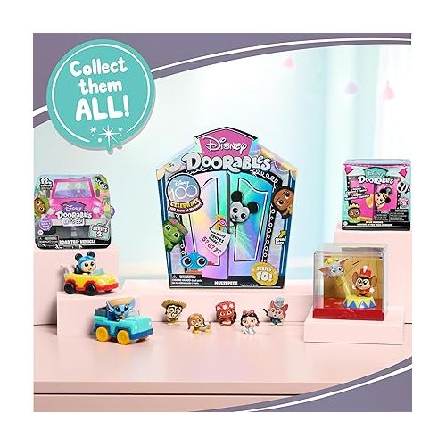 디즈니 Disney Doorables NEW Wish Collector Peek, Collectible Blind Bag Figures, Kids Toys for Ages 5 Up by Just Play