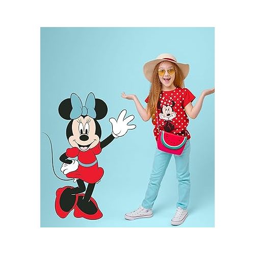 디즈니 Disney Minnie Mouse T-Shirt (Sets) Daisy Duck Graphic Outfit Tee Infant Little Baby Toddlers Birthday to Girls Clothes