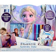 Tara Toys Frozen 2 Enchanted Activity Tote - Ultimate Princess Adventure Bag with Coloring Books, Stickers, and Craft Supplies, Travel-Friendly Set for Little Artists, Imaginative Play, Ages 3+