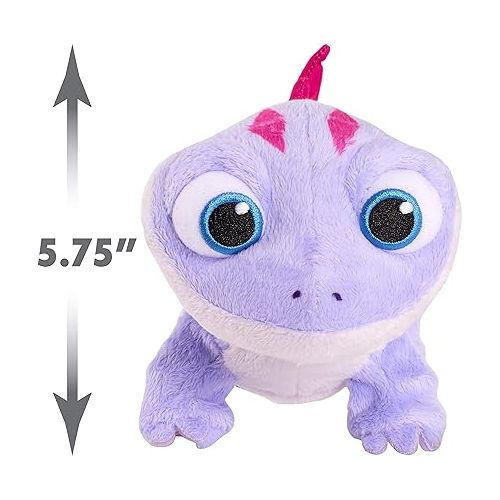 디즈니 Disney Frozen 2 Walk & Glow Bruni The Salamander, Lights and Sounds Stuffed Animal, Officially Licensed Kids Toys for Ages 3 Up by Just Play