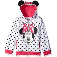 Disney Girls' Minnie Hoodie with Bow and Ear