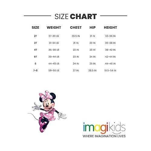 디즈니 Disney Minnie Mouse Girls Peplum T-Shirt and Leggings Outfit Set Toddler to Big Kid