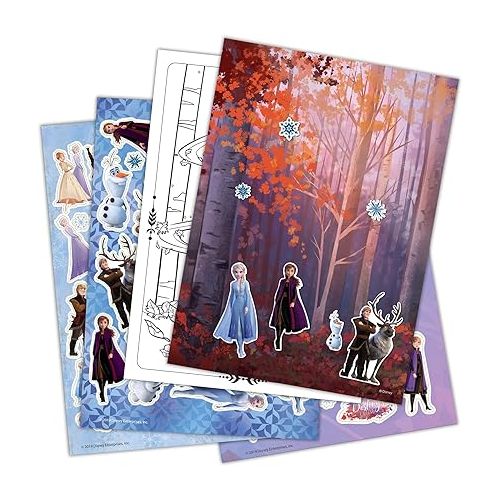 디즈니 Disney Frozen 2 Sticker Pad with Play Scenes Including 1200 Stickers 46035 Bendon