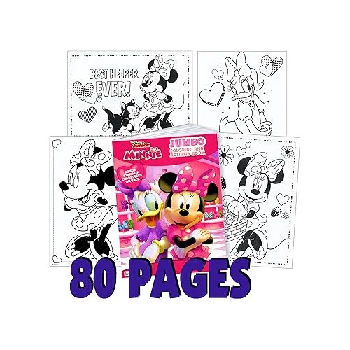 디즈니 Disney Coloring Books for Kids with Sticker - Minnie Mouse