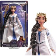 Mattel Disney Wish Toys, Queen Amaya of Rosas, Posable Fashion Doll with Removable Signature Outfit, Shoes & Accessories, Inspired by the Movie