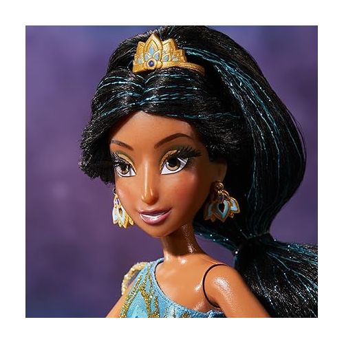 디즈니 Disney Princess Style Series 30th Anniversary Jasmine Fashion Doll, Deluxe Collector Doll with Accessories, Disney Toy for Kids 6 and Up