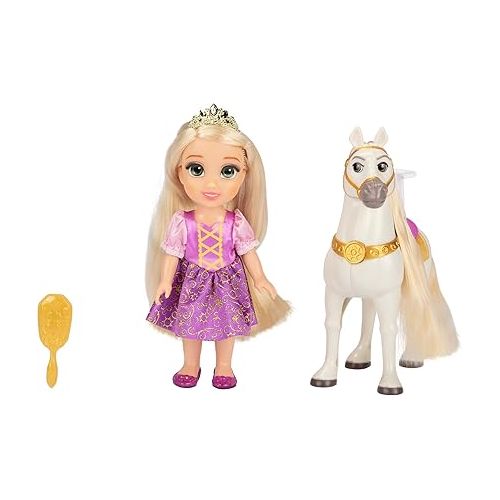 디즈니 Disney Princess Rapunzel Doll & Maximus Petite Gift Set