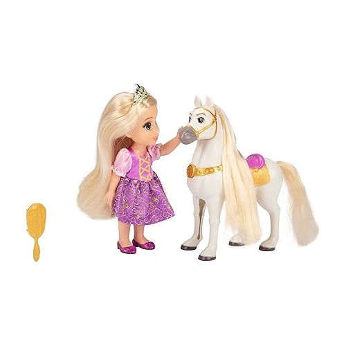 디즈니 Disney Princess Rapunzel Doll & Maximus Petite Gift Set