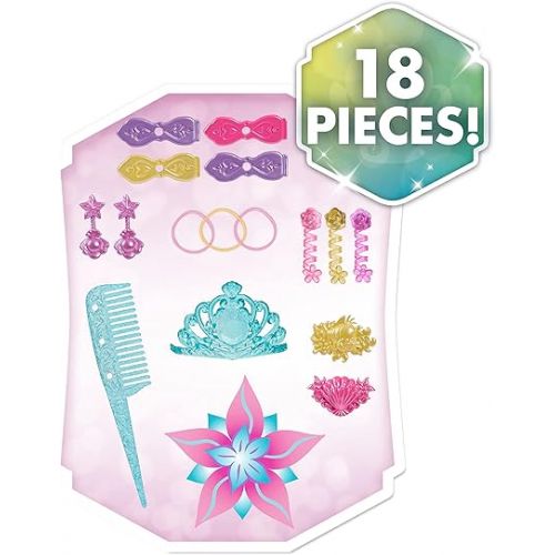 디즈니 Disney Princess Ariel Styling Head and Accessories, 18-pieces, Red Hair and Blue Eyes, Pretend Play, Kids Toys for Ages 3 Up by Just Play