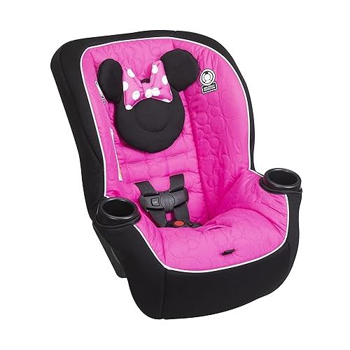 디즈니 Disney Baby Onlook 2-in-1 Convertible Car Seat, Rear-Facing 5-40 pounds and Forward-Facing 22-40 pounds and up to 43 inches, Mouseketeer Minnie
