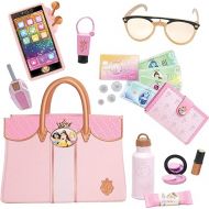 Disney Princess Style Collection Deluxe Tote Bag & Essentials [Amazon Exclusive], Pink