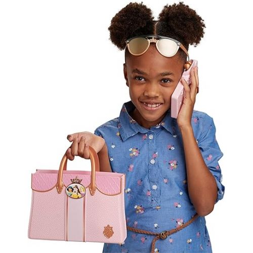 디즈니 Disney Princess Style Collection Deluxe Tote Bag & Essentials [Amazon Exclusive], Pink