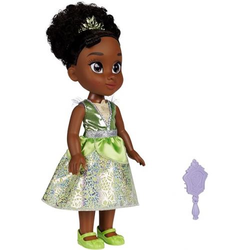 디즈니 Disney Princess Disney 100 My Friend Tiana Doll 14 inch Tall Includes Removable Outfit and Tiara