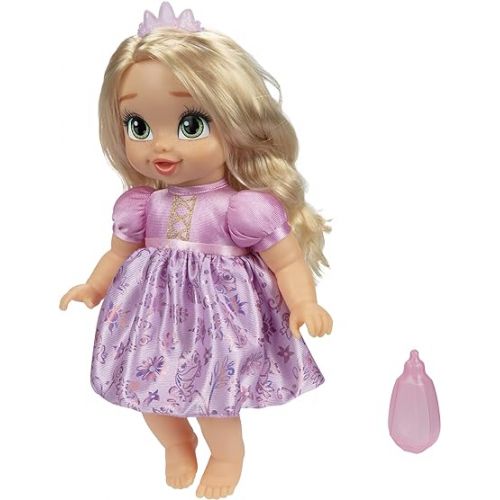 디즈니 Disney Princess Rapunzel Baby Doll with Baby Bottle & Tiara